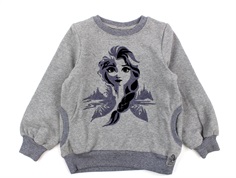 Wheat sweatshirt Frozen Elsa melange grey